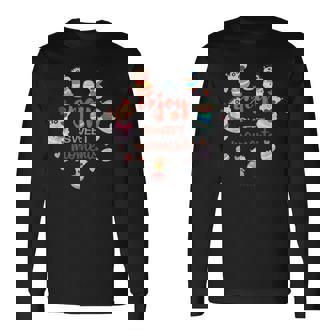 クレヨンしんちゃん かすかべ防衛隊とマカロンしんちゃんのティータイム 長袖Tシャツ - Kawaiitshirt