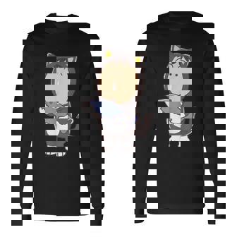 クレヨンしんちゃん こねこのおゆうぎ会 ボーちゃん 長袖Tシャツ - Kawaiitshirt