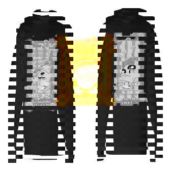 クレヨンしんちゃん ちょうちょとひまわり 長袖Tシャツ - Kawaiitshirt