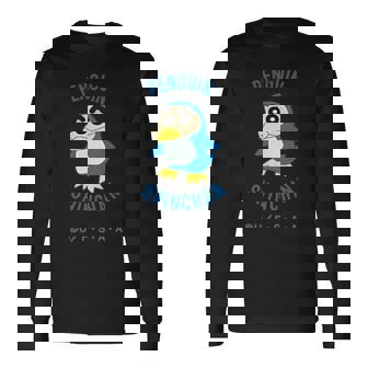 クレヨンしんちゃん ぺんぎんしんちゃん ワンポイント 長袖Tシャツ - Kawaiitshirt