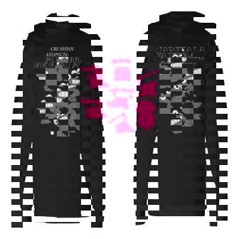 クレヨンしんちゃん ワニ山さんいっぱい！ 長袖Tシャツ - Kawaiitshirt