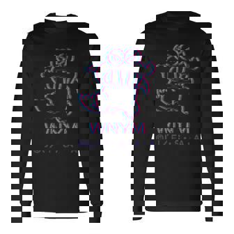 クレヨンしんちゃん ３D風ワニ山さんワンポイント 長袖Tシャツ - Kawaiitshirt