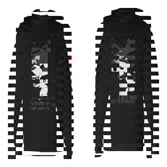 クロミ Usデザイン ふりむき 長袖Tシャツ - Kawaiitshirt