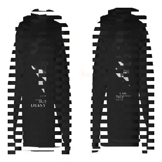 クロード・ドビュッシー フランス作曲家 クラシック音楽 長袖Tシャツ - Kawaiitshirt