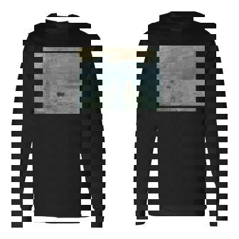 クロード・モネの印象、ソレイユ・レヴァント レトロtシャツ 長袖Tシャツ - Kawaiitshirt