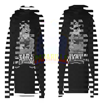 クール・パパ・ゴリラ 父娘ゴリラ 長袖Tシャツ - Kawaiitshirt