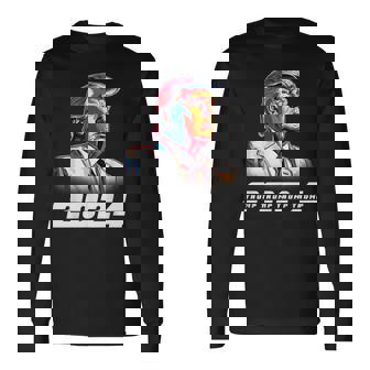 クール大統領ドナルド・トランプ 2024 長袖Tシャツ - Kawaiitshirt