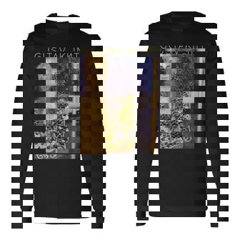 グスタフ・クリムト パラス・アテネ アーティスト向け 長袖tシャツ 長袖Tシャツ - Kawaiitshirt