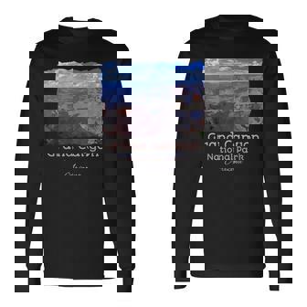 グランドキャニオン国立公園、アリゾナ州カラフルシーニックtシャツ 長袖Tシャツ - Kawaiitshirt