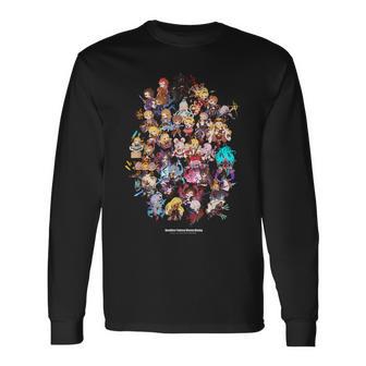 グランブルーファンタジーヴァーサス -ライジング- ちびキャラクター 長袖Tシャツ - Kawaiitshirt