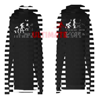 グレートアルティメットフリスビーエボリューションギフト 長袖Tシャツ - Kawaiitshirt