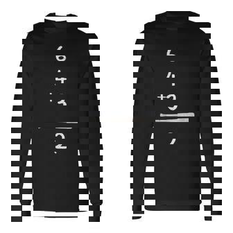 ゲッツー・併殺 ネタ 野球 ベースボール 草野球 野球部 野球好き 野球観戦 おもしろ 野球選手 エボリューション 長袖Tシャツ - Kawaiitshirt