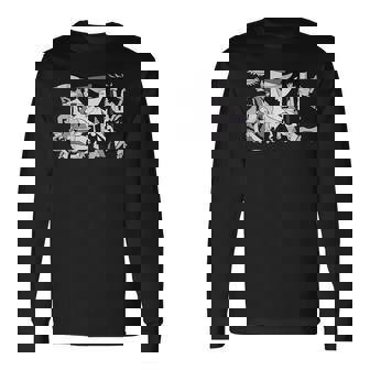 ゲルニカのアートワーク 長袖Tシャツ - Kawaiitshirt