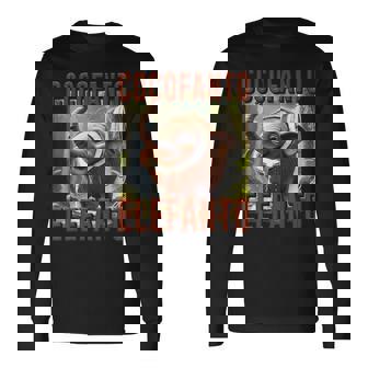 ココファント エレファント イタリアン ブレイン モンスター Ai キッズ 長袖Tシャツ - Kawaiitshirt