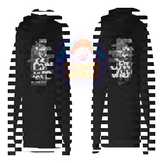 コメディがピエロの世界で最高に君臨 長袖Tシャツ - Kawaiitshirt