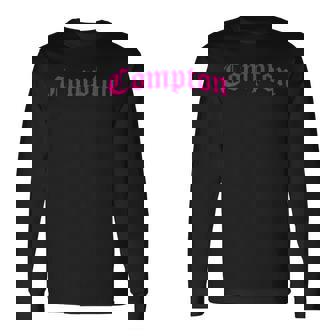 コンプトン、カリフォルニアピンクグラフィック 長袖Tシャツ - Kawaiitshirt