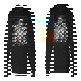 コーギー 面白いtシャツ 犬 かわいい メンズ 子供 おもしろ 服 雑貨 グッズ ネタ わんこ イヌ 長袖Tシャツ - Kawaiitshirt