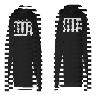 コーダ 長袖Tシャツ - Kawaiitshirt