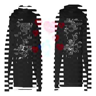 ゴシック様式 ゴシックスタイル ゴシック調 パステルゴス パステル・ゴス パステルカラーのゴス クリーピーキュート 長袖Tシャツ - Kawaiitshirt