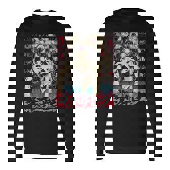 ゴス グランジ 鬼 アニメ 少女 ワイフ ホラー オルト 美学 長袖Tシャツ - Kawaiitshirt