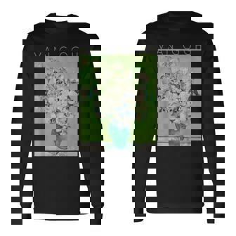 ゴッホローズアートスプリング 長袖Tシャツ - Kawaiitshirt