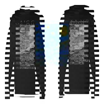 ゴッホ星月夜 長袖Tシャツ - Kawaiitshirt