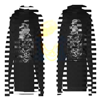 ゴリラ ラッパー ヒップホップ 長袖Tシャツ - Kawaiitshirt