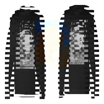 ゴースト 亡霊 霊魂 ファントム 葛飾北斎 日本美術 ハロウィン 妖怪 提灯お岩 百物語 お岩さん 百物語 長袖Tシャツ - Kawaiitshirt