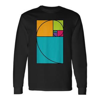 ゴールデンカット 自然 科学 数学 美術 先生 長袖Tシャツ - Kawaiitshirt