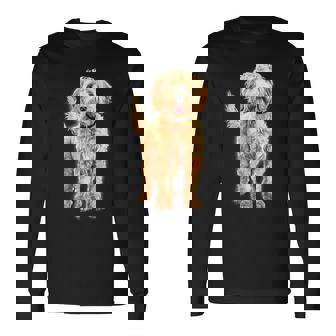 ゴールデンドゥードル犬 長袖Tシャツ - Kawaiitshirt