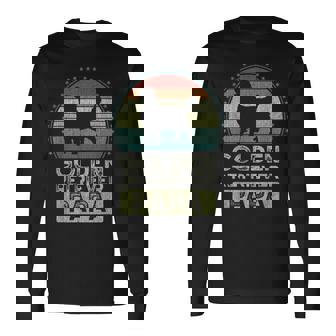 ゴールデンレトリバー 父の日 長袖Tシャツ - Kawaiitshirt