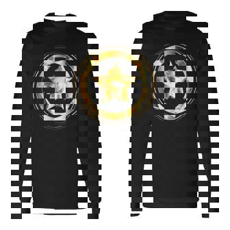 ゴールド 星 長袖Tシャツ - Kawaiitshirt