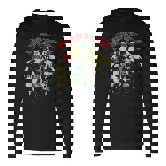 サイコビリー ホラー パンクロック Hr B 映画 長袖Tシャツ - Kawaiitshirt