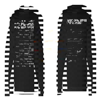 サバゲー ネタ 銃 面白いtシャツ ミリタリー メンズ おもしろ 面白い 服 おもしろグッズ 文字tシャツ 長袖Tシャツ - Kawaiitshirt
