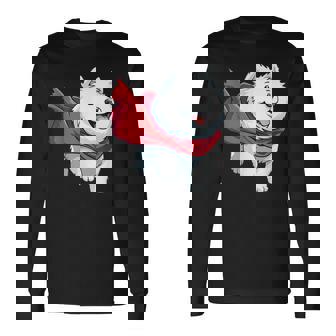 サモエド犬-サモエド 長袖Tシャツ - Kawaiitshirt