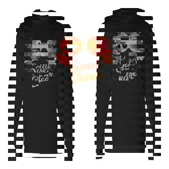 サンセット チェイサー サーフィン トロピカル バイブ 長袖Tシャツ - Kawaiitshirt