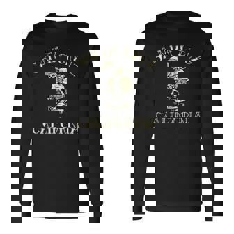 サンタクルーズ カリフォルニア オールドスクール スケーター 長袖Tシャツ - Kawaiitshirt
