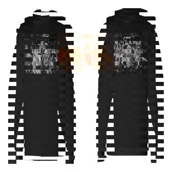 サンドロ・ボッティチェリの春（プリマヴェーラ） 長袖Tシャツ - Kawaiitshirt