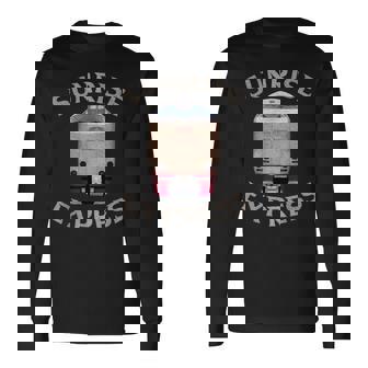 サンライズエクスプレストレインジャパン 東京 岡山 出雲 高松 長袖Tシャツ - Kawaiitshirt