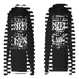 サーカスティック・ノット・マイ・ロデオノット・マイ・クラウンズ・ホース 長袖Tシャツ - Kawaiitshirt