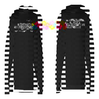 サーファースタイル ヴィンテージtシャツ ハイビスカス フラワーロー ヴィンテージビーチ 長袖Tシャツ - Kawaiitshirt