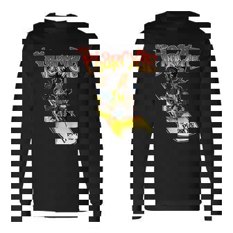 ザ・ファーサイド-奇妙なライドカー 長袖Tシャツ - Kawaiitshirt