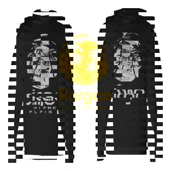 シアルガオ島 フィリピン 長袖Tシャツ - Kawaiitshirt