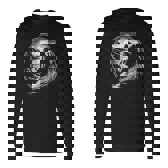 シェットランド・シープドッグ犬シーン シェルティ グラフィック アート デザイン 長袖Tシャツ - Kawaiitshirt