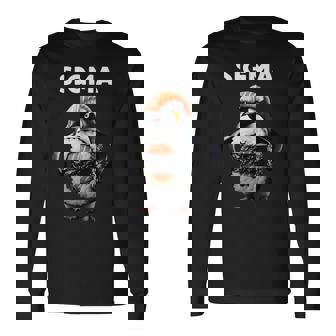 シグマ イタリアン ブレイン ミーム ペンギン 寿司 サーモン ユース キッズ 長袖Tシャツ - Kawaiitshirt