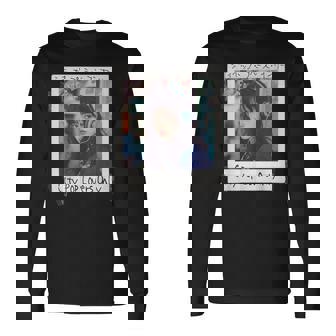 シティポップ 春 桜 日本の美学 ヴェイパーウェイブ Japanese Aesthetic 長袖Tシャツ - Kawaiitshirt