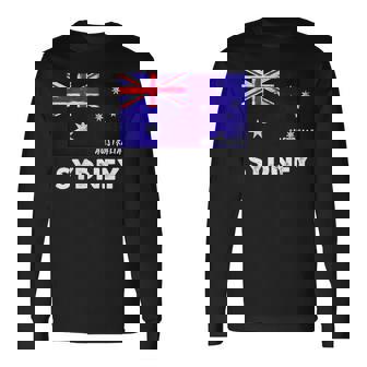 シドニー オーストラリア国旗ジャージ 長袖Tシャツ - Kawaiitshirt