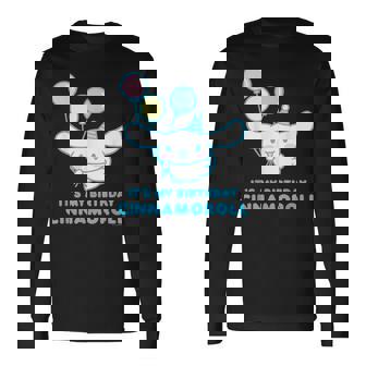 シナモロール It's My Birthday 長袖Tシャツ - Kawaiitshirt