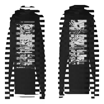 シビック例6日本車 長袖Tシャツ - Kawaiitshirt