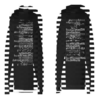 ショパン革命的エチュードピアノピアニスト 長袖Tシャツ - Kawaiitshirt